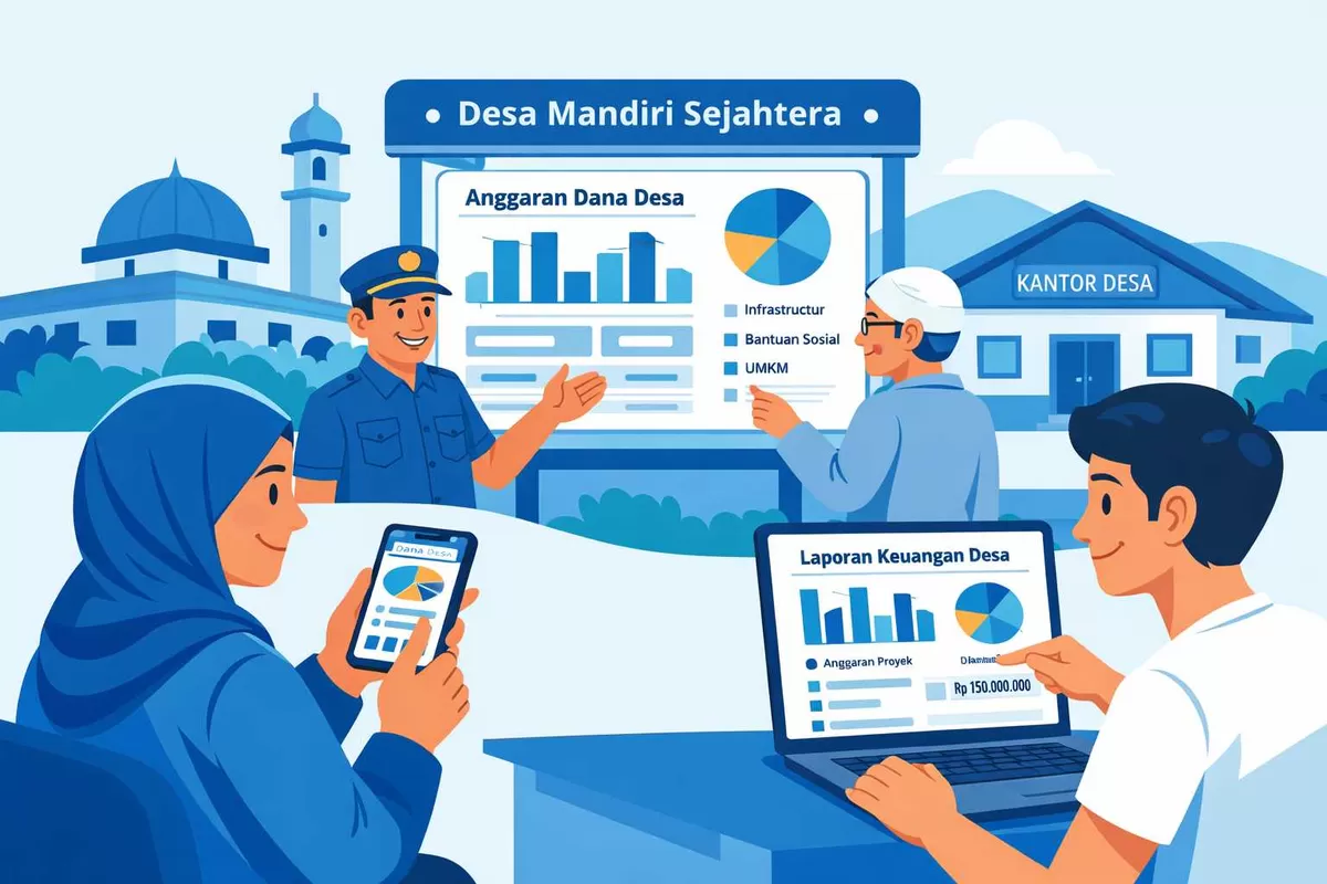 Dokumen anggaran dan laporan keuangan desa